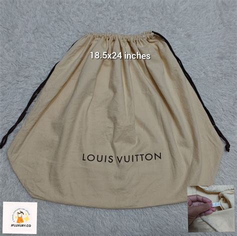 louis vuitton drawstring dust bag